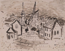 Homage to Van Gogh the House of Arles