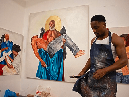 Meet Tyler Ballon: The Local Artist Tackling Race in America
