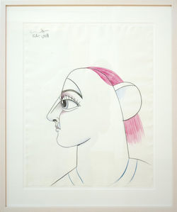 Profile with Pink Hair