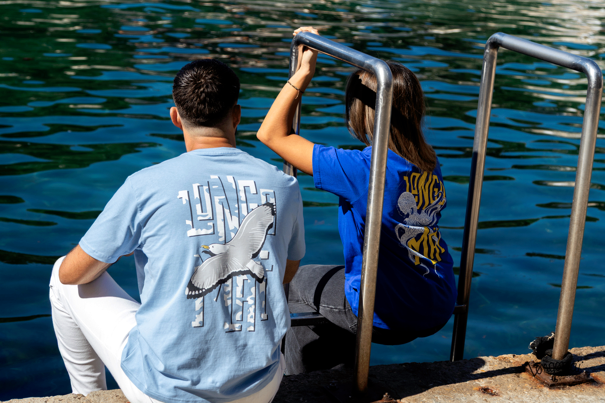 Longomai-tshirt-marseille-bleu-ciel-et-bleu-roi