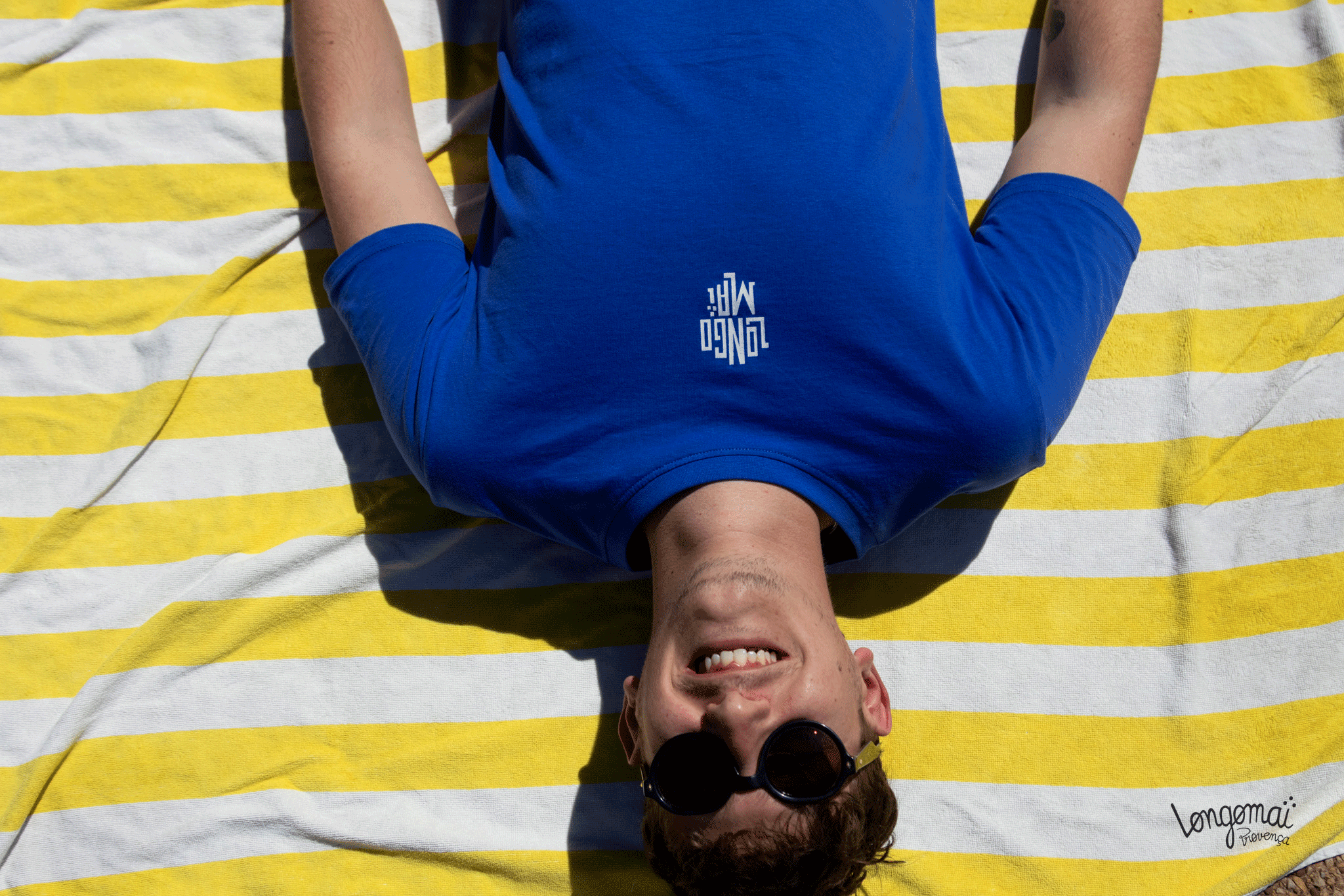 Nouvelle-collection-plage-tshirt-longomai-bleu-poulpe-et-gabian-tshirt-de-marseille