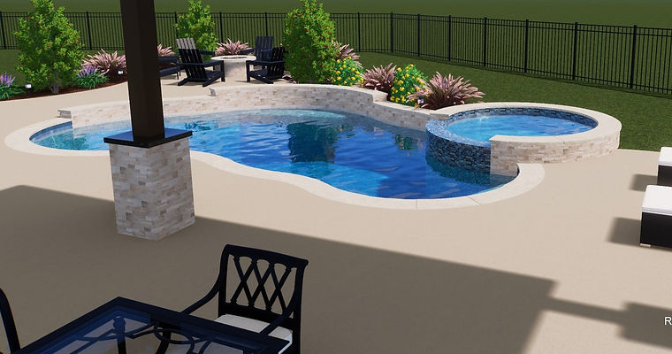 Russell Outdoor Living + Custom Pools Designs