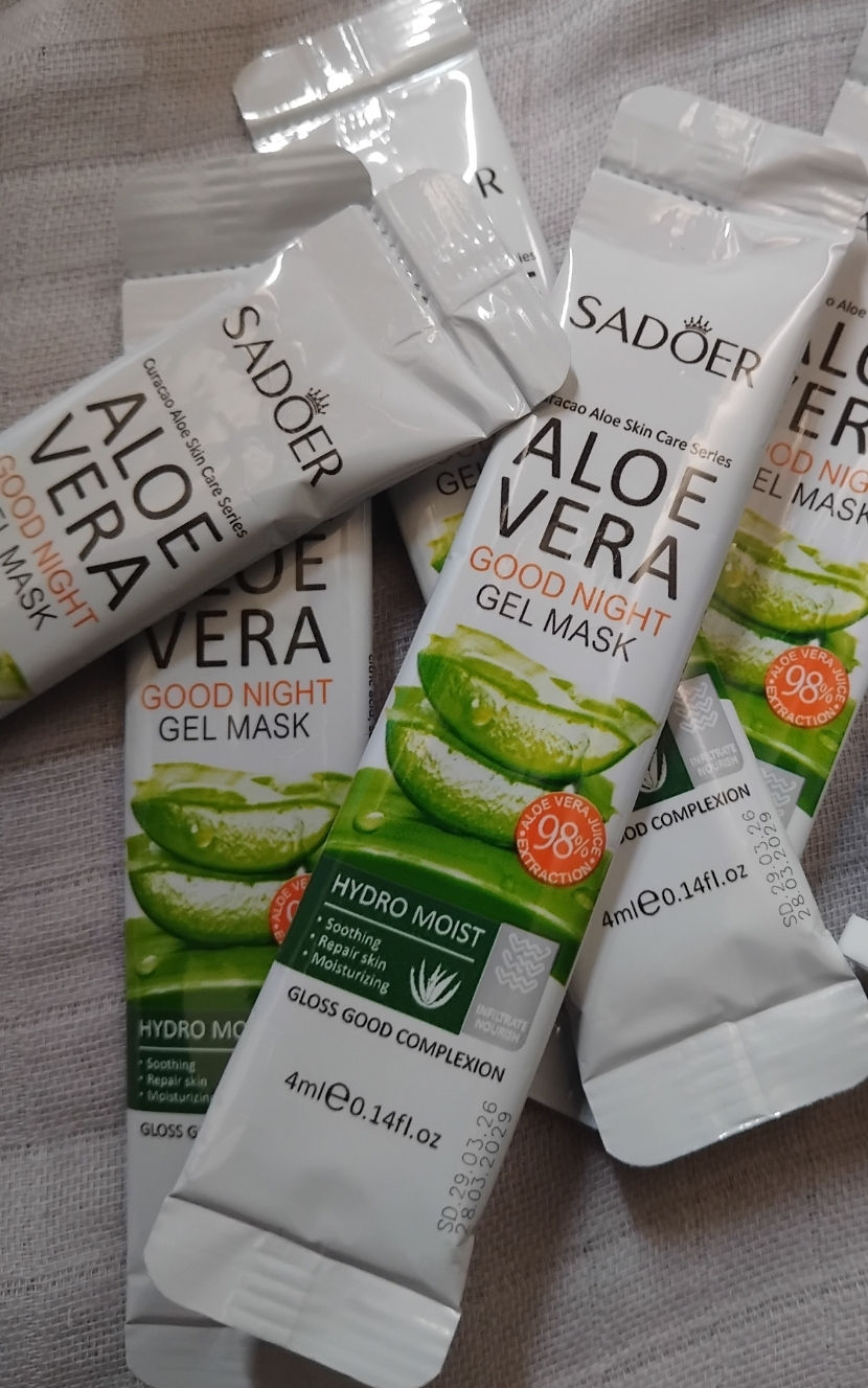 Masque gel à Aloe-vera