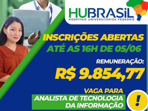 Hospital Universitário da UFSJ abre seleção para Analista de Tecnologia da Informação destinada a pessoas com deficiência