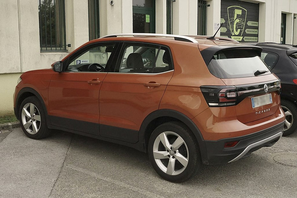 Véhicule à son arrivée