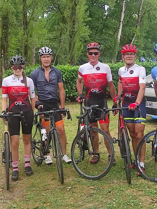 National à Heugas, course à Landouge et cyclo Les Copains
