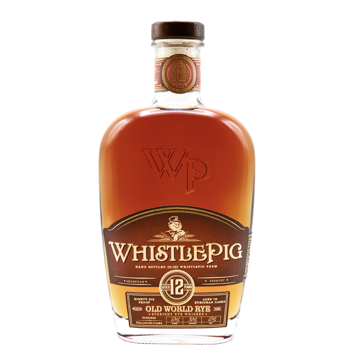 Whistle Pig Old World Rye Aged 12 Years