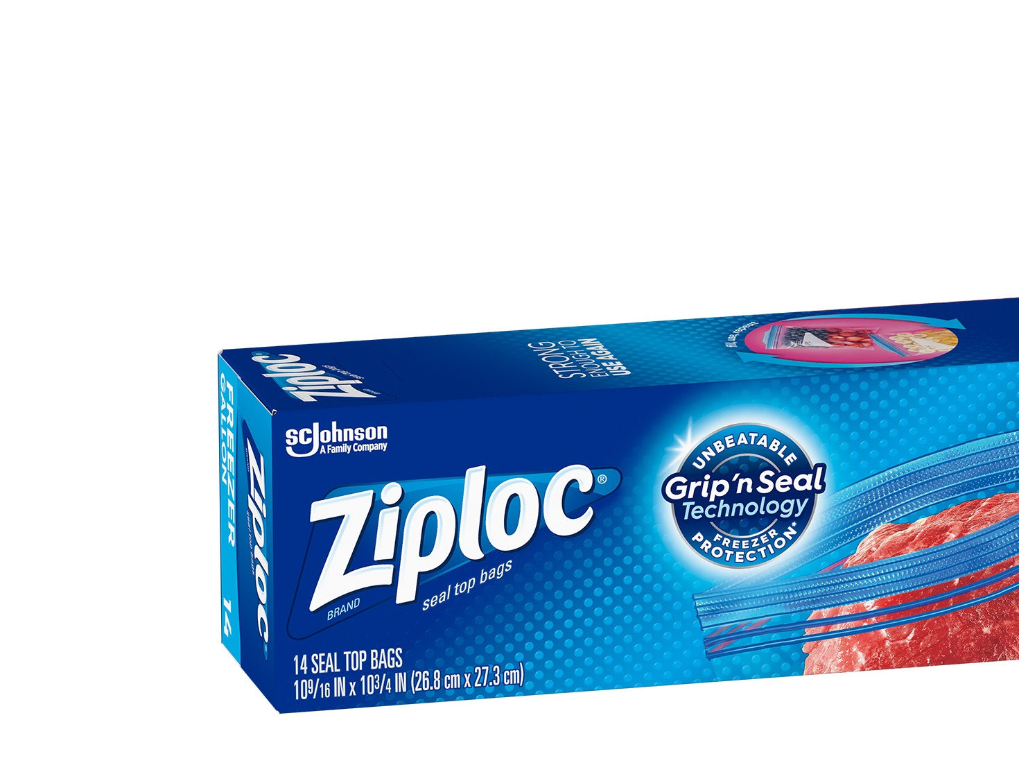 Ziplock Seal Top Bags 1 Quart