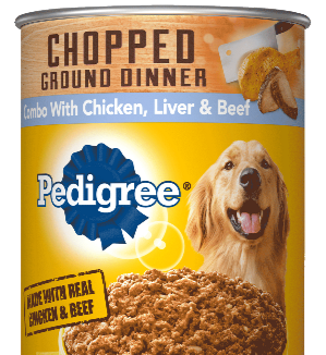 Pedigree Chopped Ground Dinner with Chicken, Liver & Beef