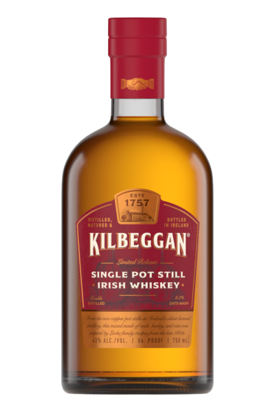 Kilbeggan Single Pot Still Irish Whiskey
