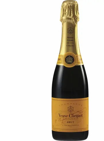 Veuve Clicquot Brut Yellow Label Champagne 375 ml.