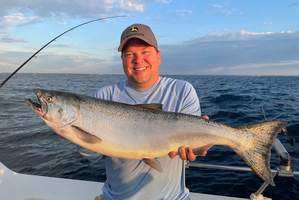 Lake Michigan Salmon Fishing Charters Diamond Ghost
