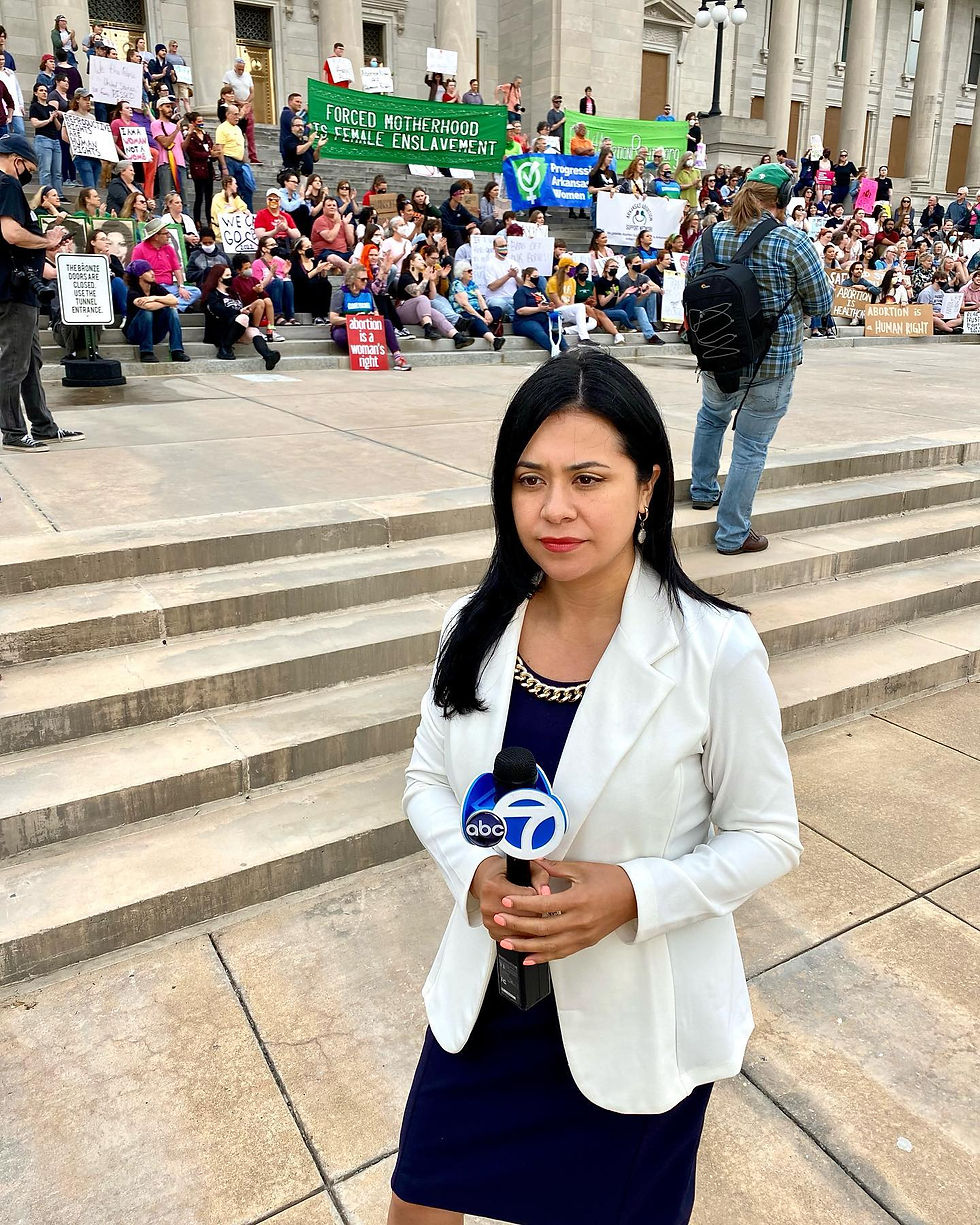 Reporting at Arkansas State Capital
