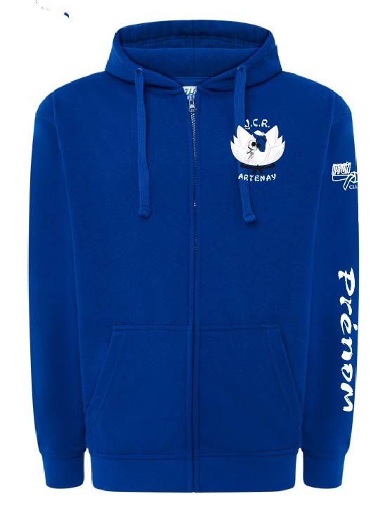 JC ARTENAY Sweat capuche zippé