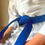 Miniaturbild: CEINTURE RIGIDE BLEUE