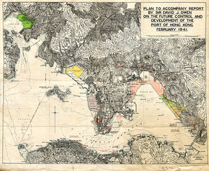 6. Plan To Accompany Report By Sir David J. Owen, 1941