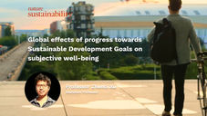 Professor Zhenci Xu's recent publication in Nature Sustainability