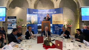 Professor Ben Gerlofs was invited by the RGS–HK