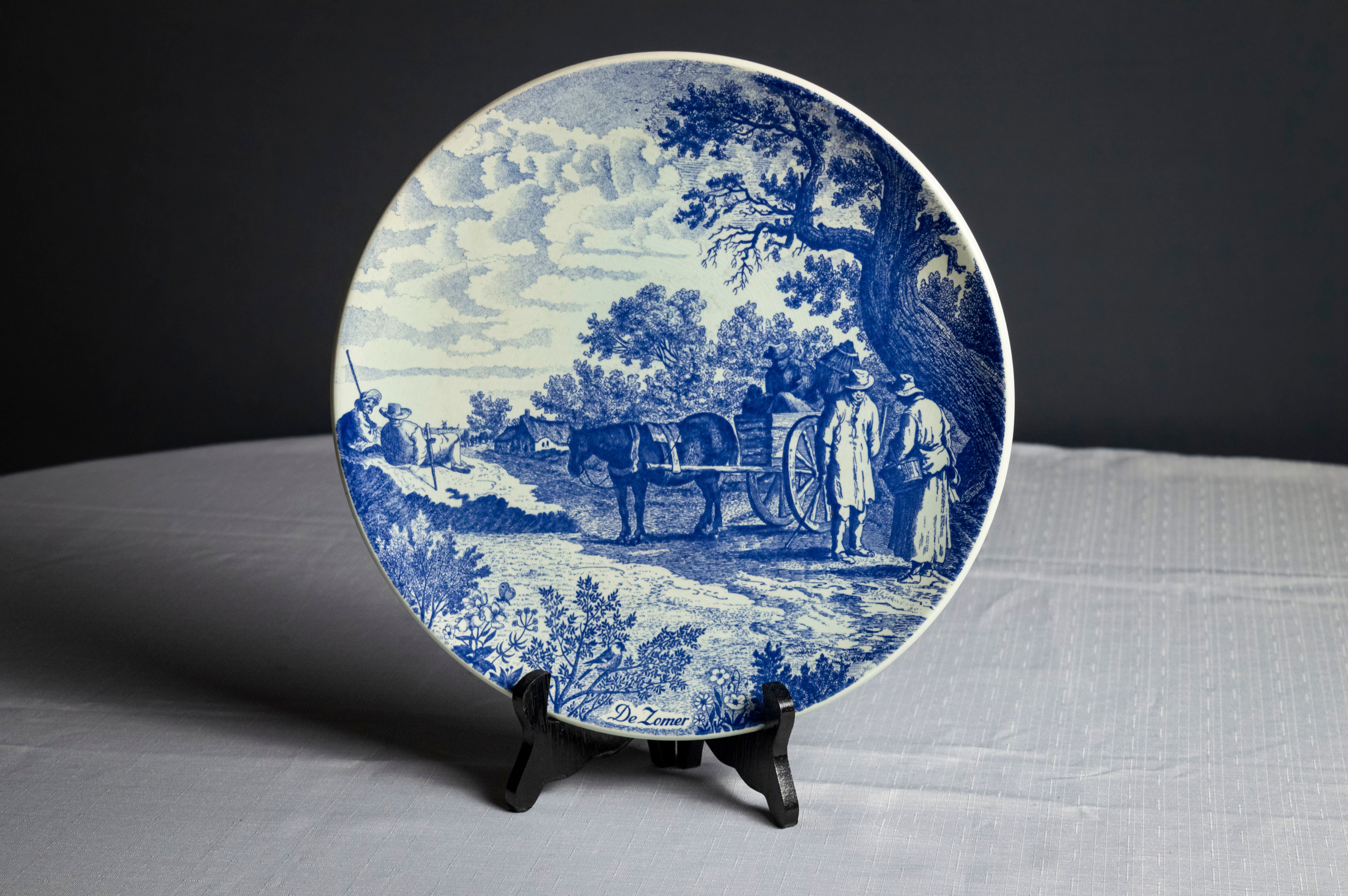Prato de Parede Delft Blauw -Chemkefa