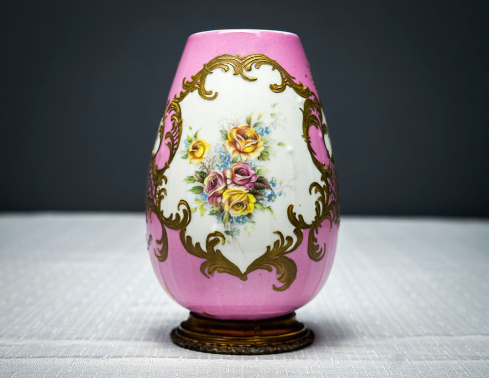Miniatura: Vaso Floreiro da Manufatura "Petit Paris"