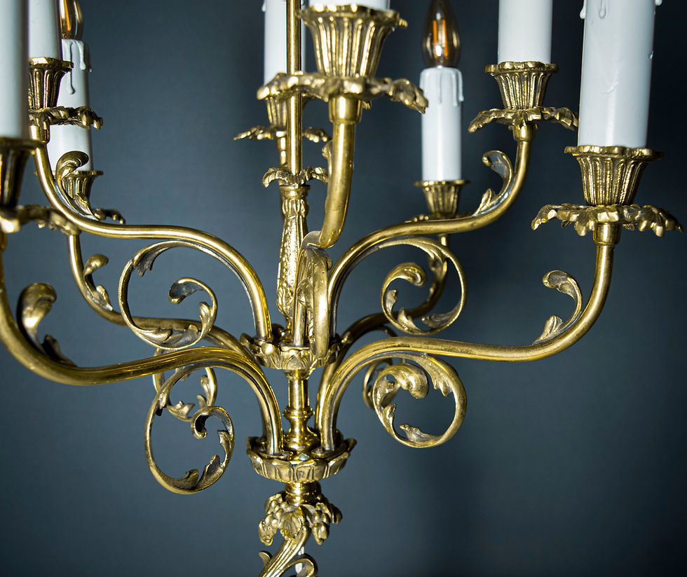 Miniatura: Candelabro Palaciano Italiano