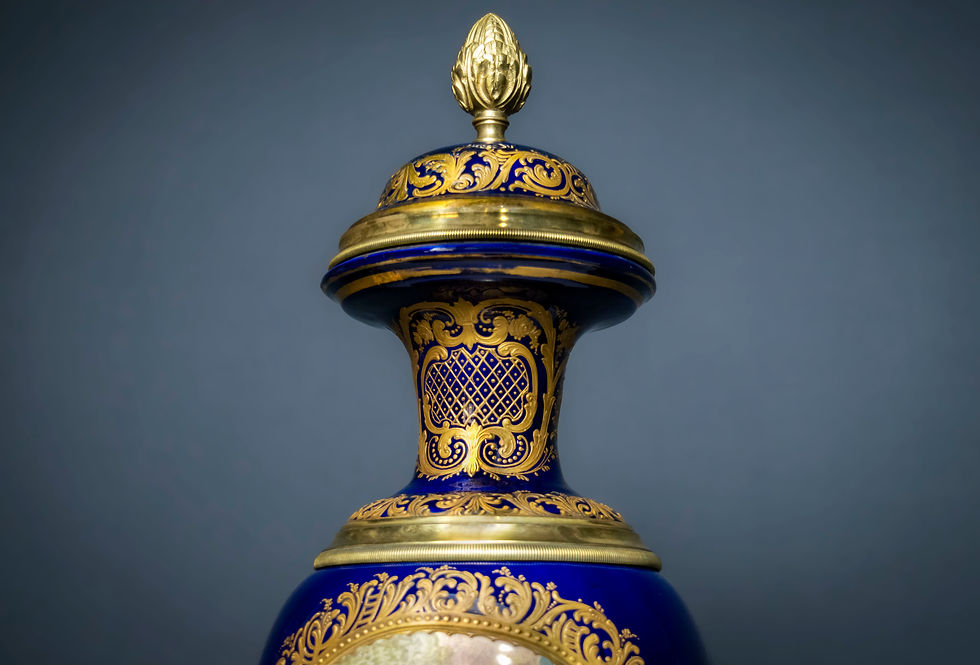 Miniatura: Vaso Francês Sèvres
