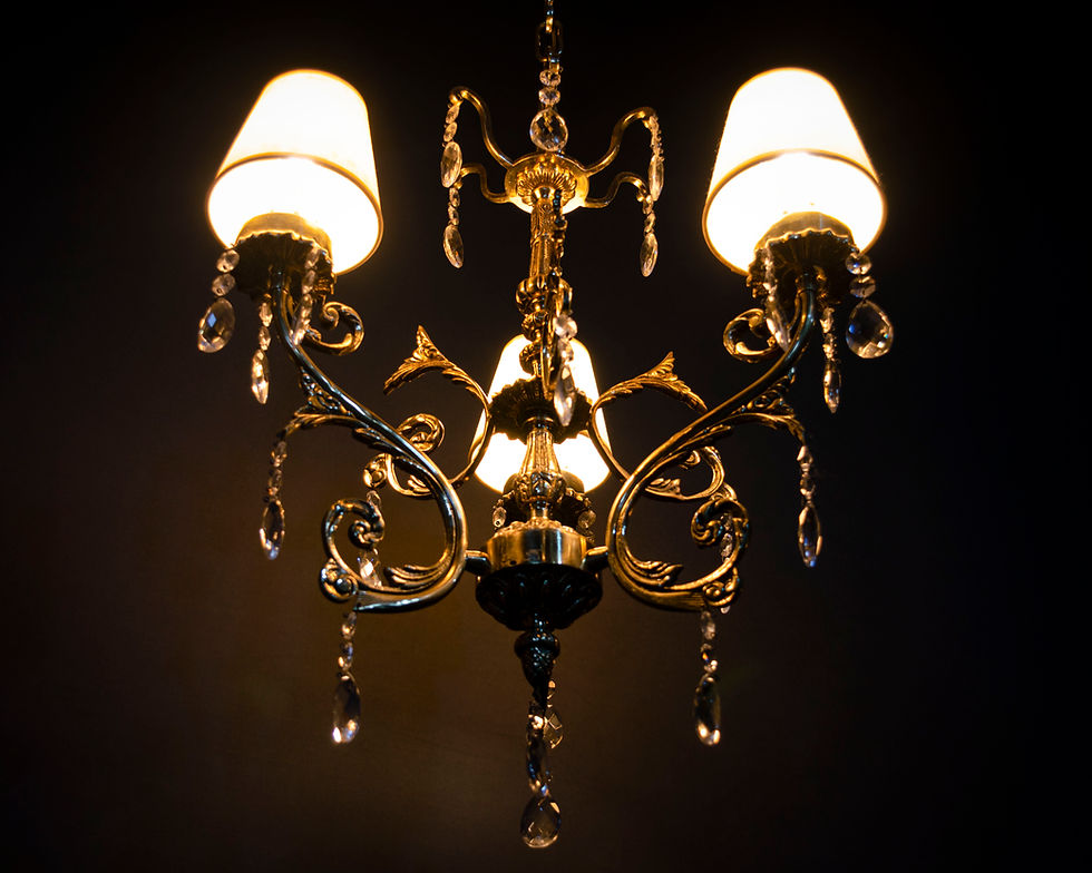 Miniatura: Lustre Estilo Luís XV Francês