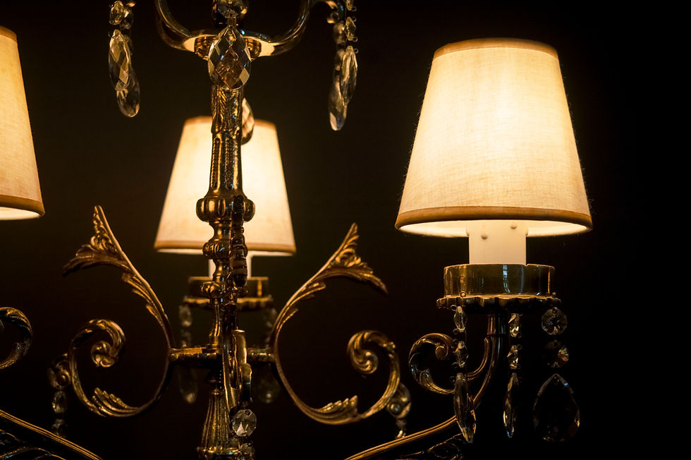 Miniatura: Lustre Estilo Luís XV Francês