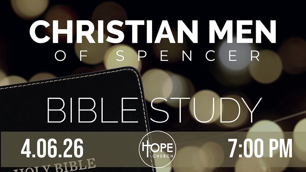 Christian Men of Spencer 