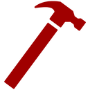 Hammer Icon - Red