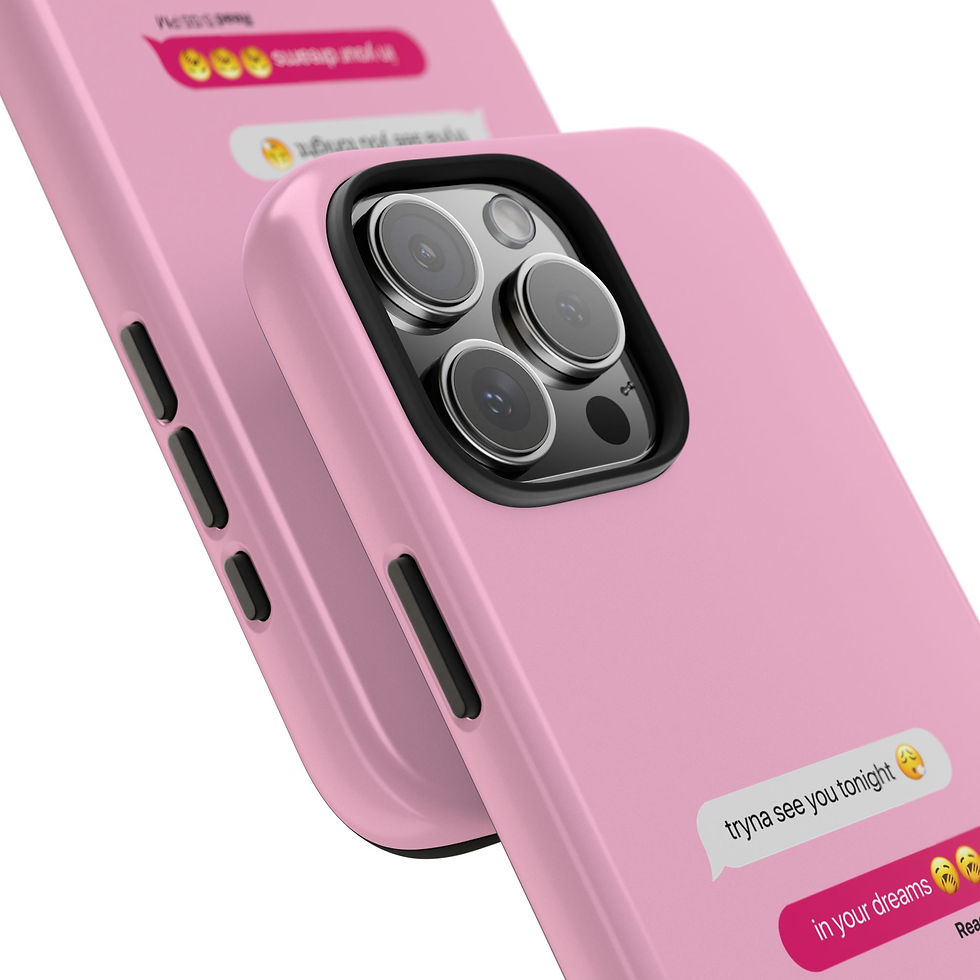Thumbnail: "In your dreams" Pink iPhone Case — Nakia Made It