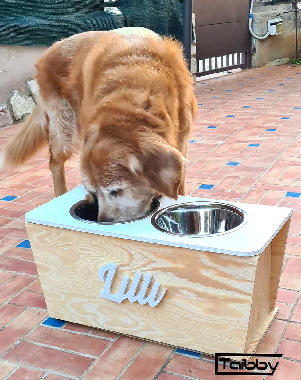 Miniaturbild: Erhöhter Napfhalter für große Hunde