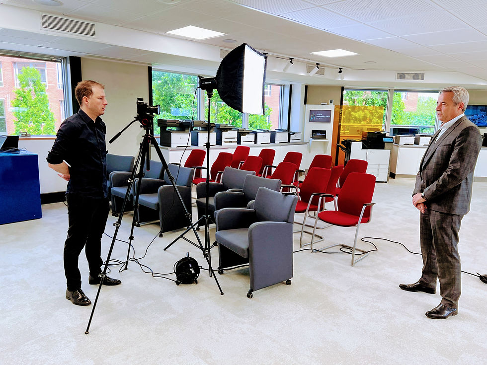 Tournage film corporate Lexmark