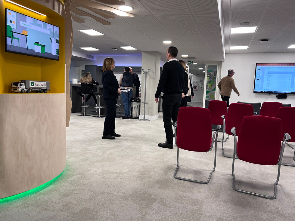 Tournage film corporate Lexmark