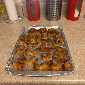                   Baked Cajun Shrimp 
