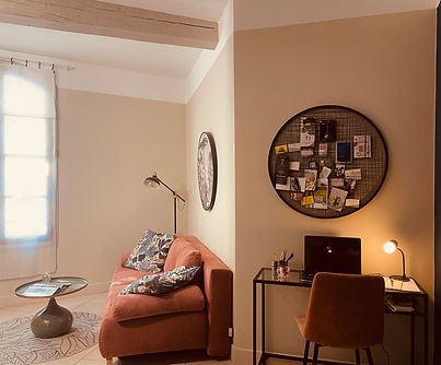 salon et espace bureau studio