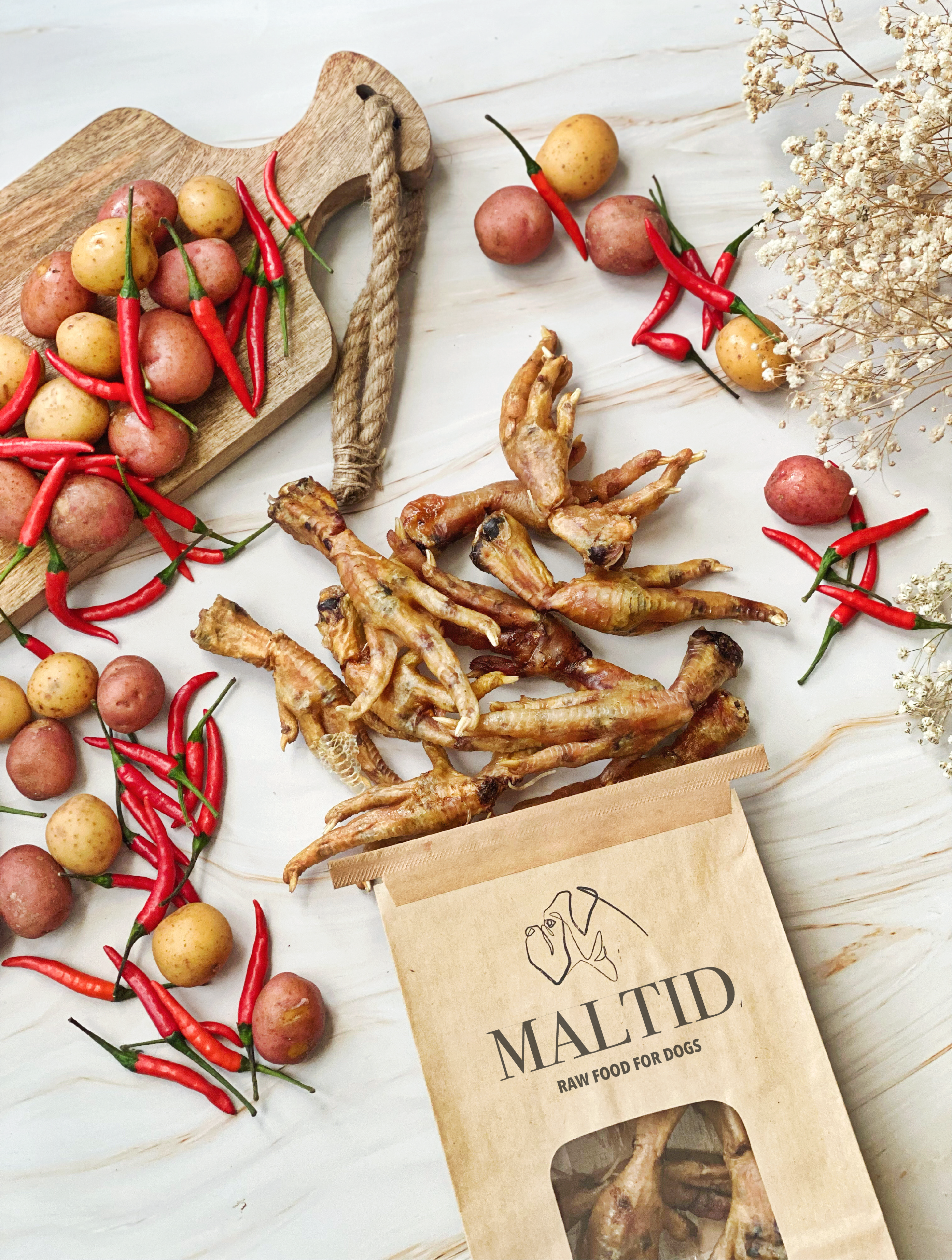 Dehydrated Chicken Foot