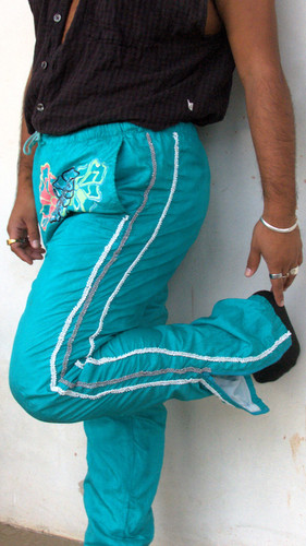 Beadidas Track Pants – Artistic Beaded Design | Brysa Art