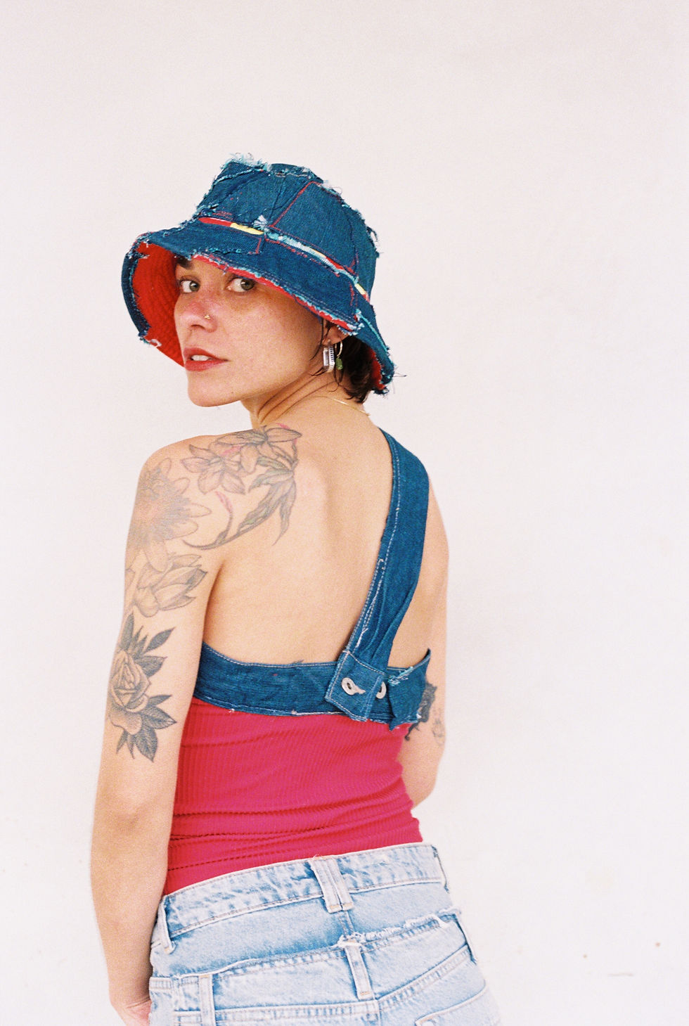 Thumbnail: Made-to-Order Denim Scrap Bucket Hat