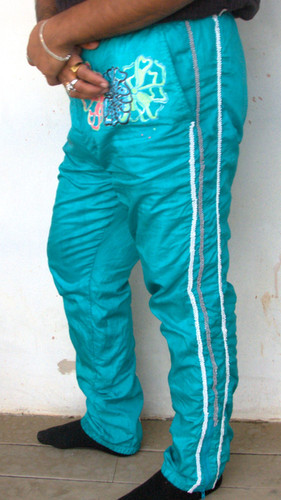 Beadidas Track Pants – Artistic Beaded Design | Brysa Art