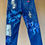 Thumbnail: surreal upcycled dickies blue jeans Sz 32