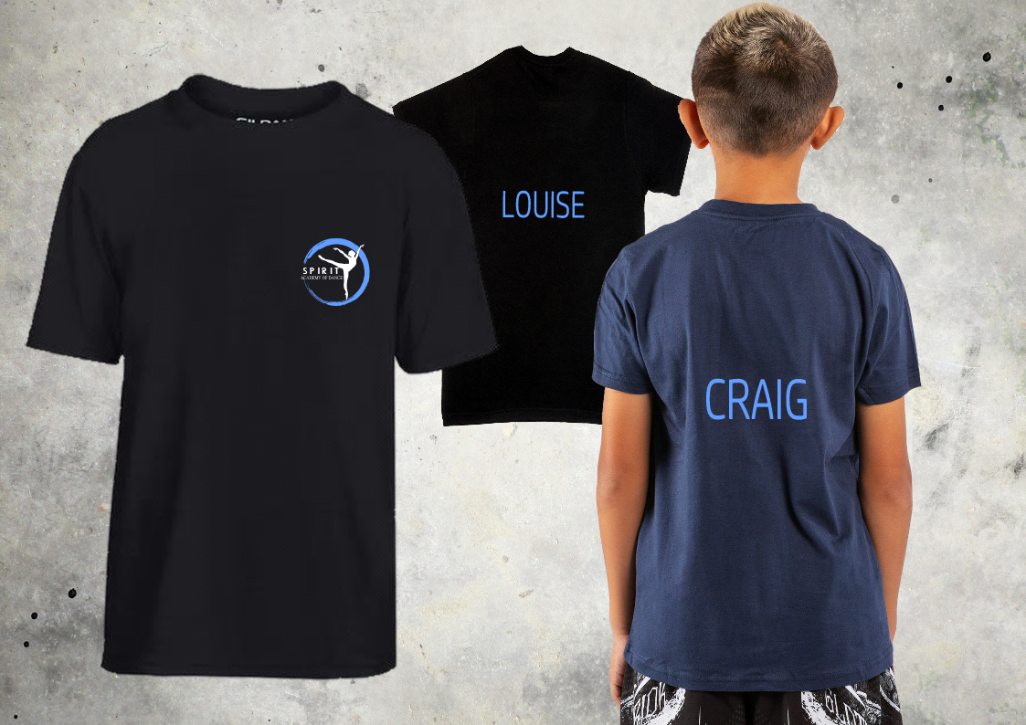 SPIRIT Dance Academy SMALL LOGO unisex T-Shirt