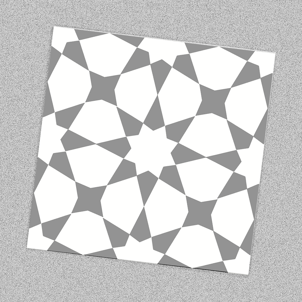 Miniatura: Vinyl Tile Sticker Bx302G Gray