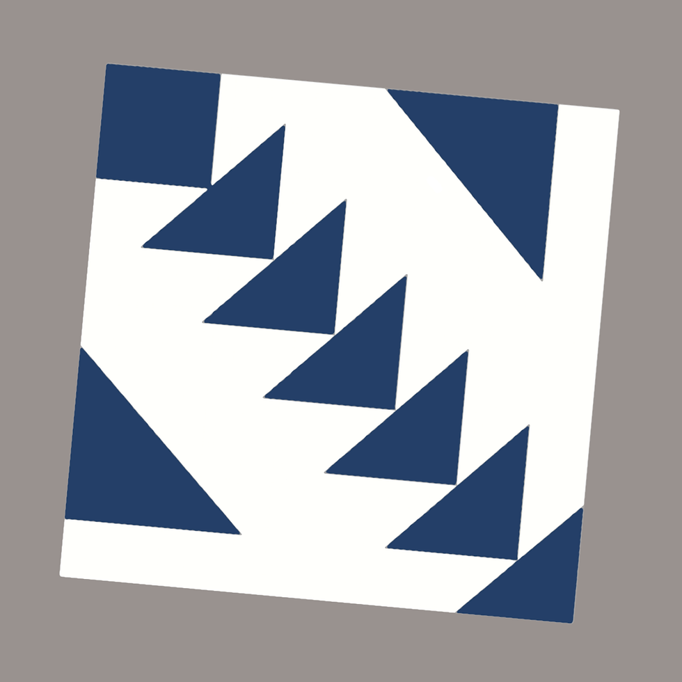 Miniatura: Vinyl Tile Sticker W010N Navy