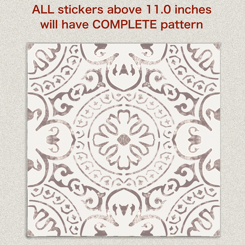 Miniatura: Vinyl Tile Sticker A72T Taupe Gray