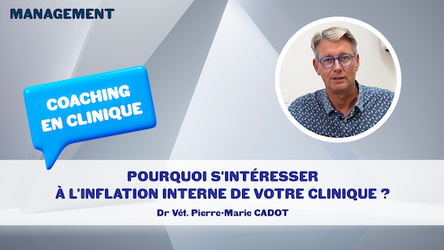COACHING EN CLINIQUE - Vous êtes associé/actionnaire de votre entreprise vétérinaire, pourquoi s'intéresser à votre inflation interne ?