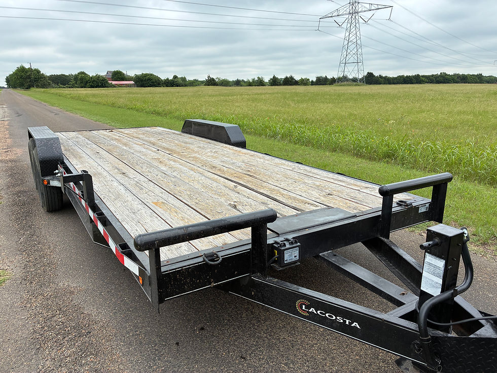 Thumbnail: 2024 LaCosta 22x83 Heavy-Duty Car Hauler Trailer