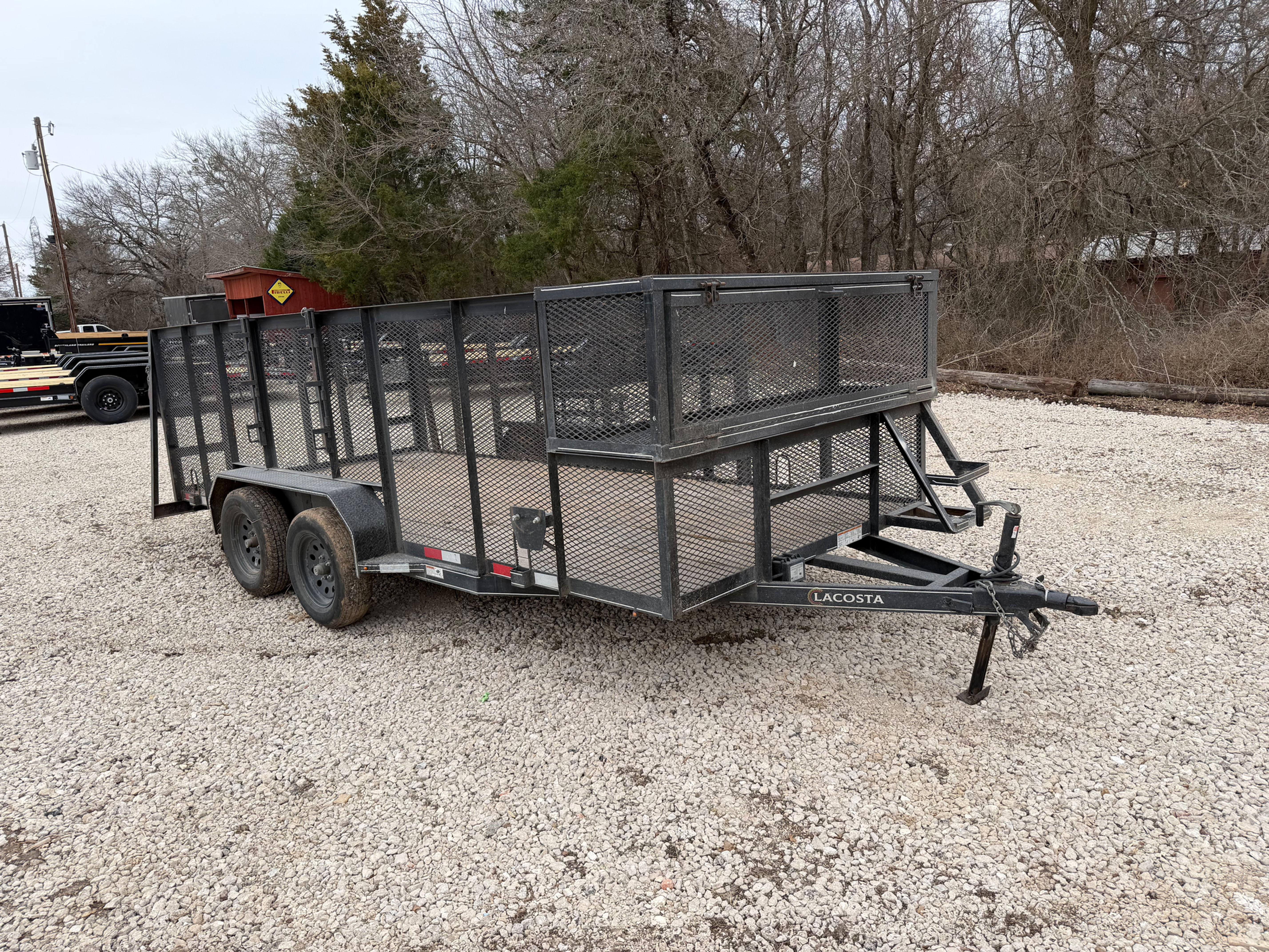 2024 LaCosta 16x83x4 Landscape Trailer - Repo