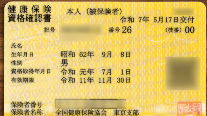 Current Health Insurance sample