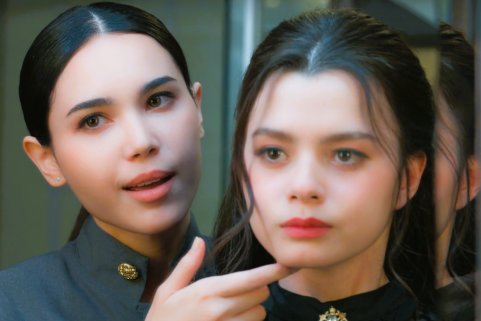 Grace oversees Helen in The Air Episode 2, a tense moment that reveals who is truly controlling the Princess deception.